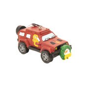 USC Trojans SC Interlock Jeep with Wreath Ornament